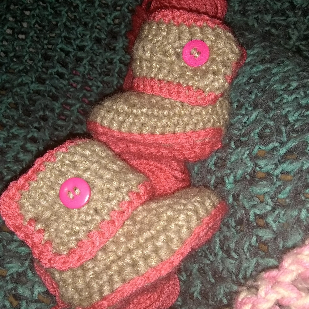 Chunky Winter babyUGG inspired Booties